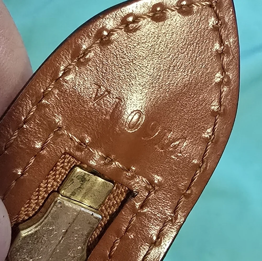 Louis Vuitton Brown Structured Tote Bag